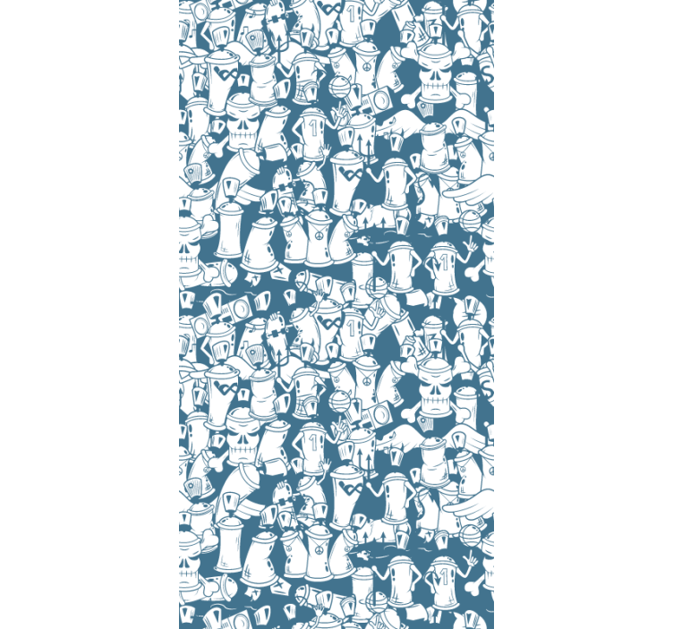 Grafiti skardinės paauglių aklai - „Tenstickers“