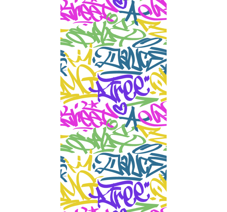 Grafiti paauglių roletai - „Tenstickers“