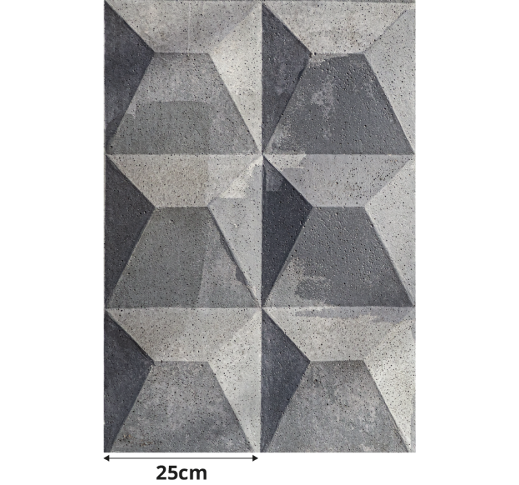 béton brut tekstūra Roletai modernus - „Tenstickers“