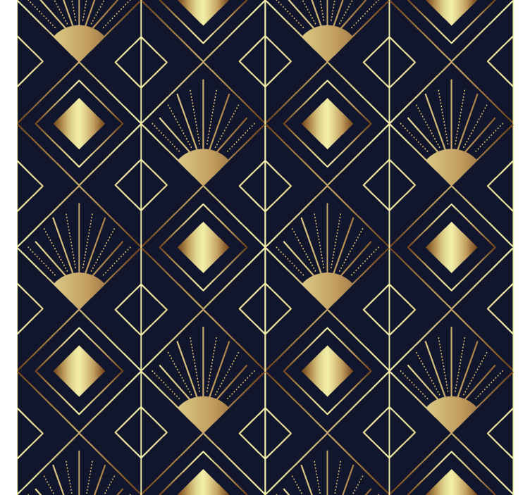 Art déco stilius Roletai elegantiškas - „Tenstickers“