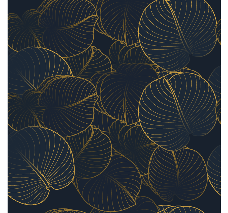 Didelių lapų raštas Roletai elegantiškas - „Tenstickers“