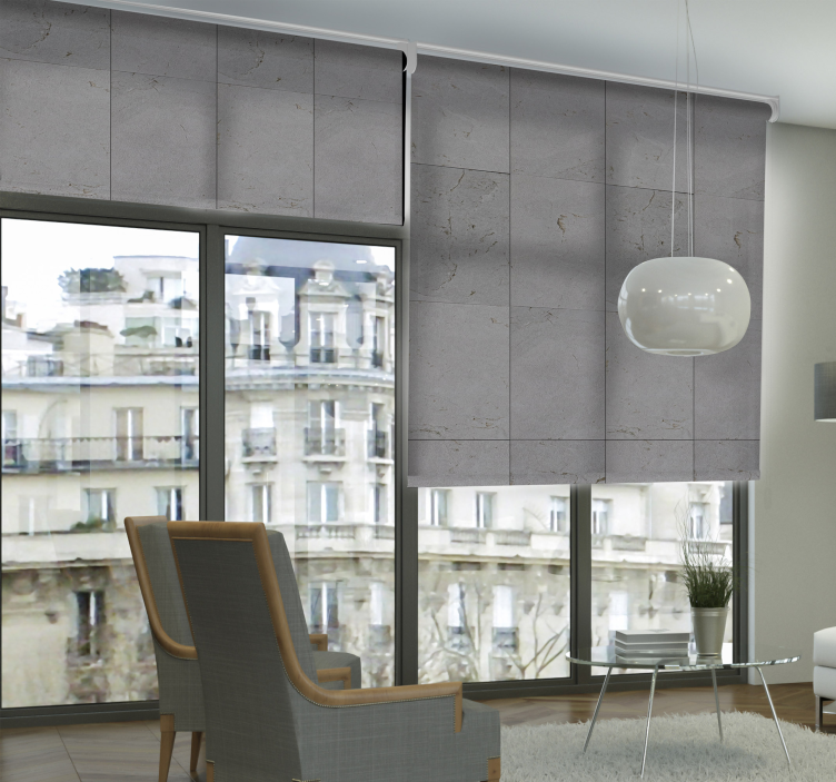 Betono koliažo tekstūra ir raštas roletai - „Tenstickers“