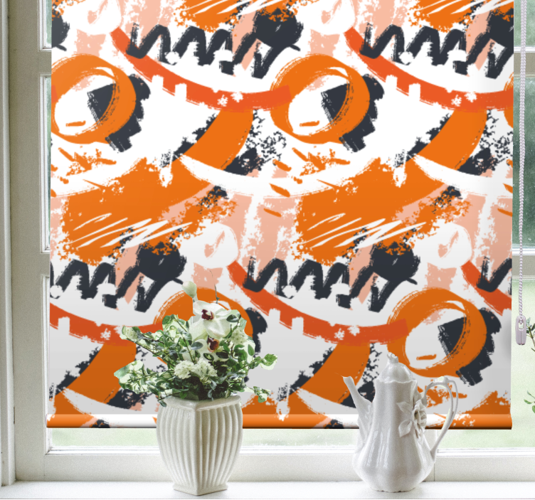 Abstraktus apskritas motyvas Roletai tekstūra ir raštas - „Tenstickers“