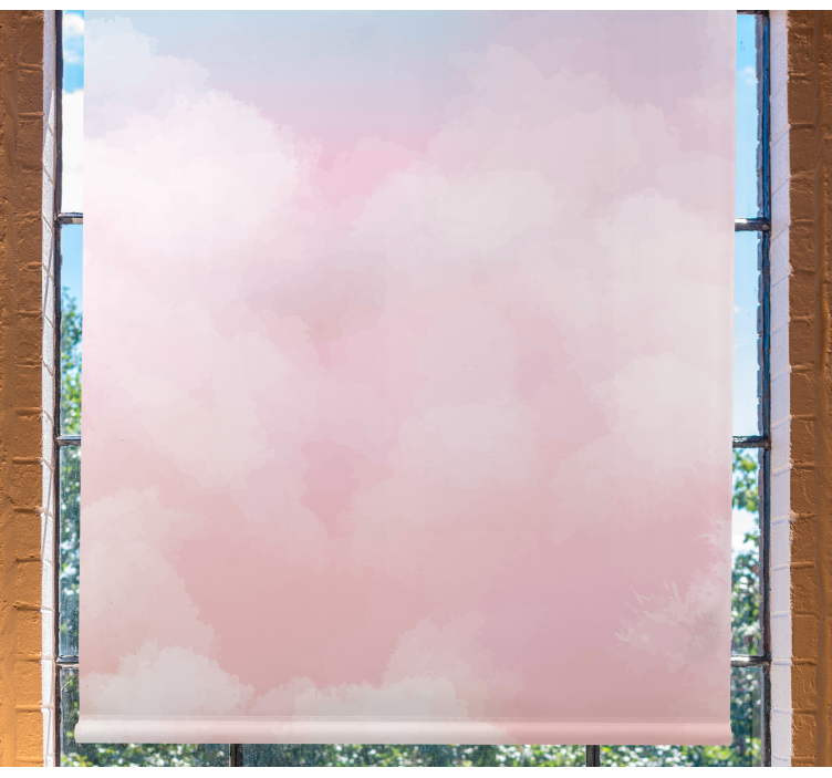 Akvarelė pastelinė dangus debesis miegamasis roletai - „Tenstickers“