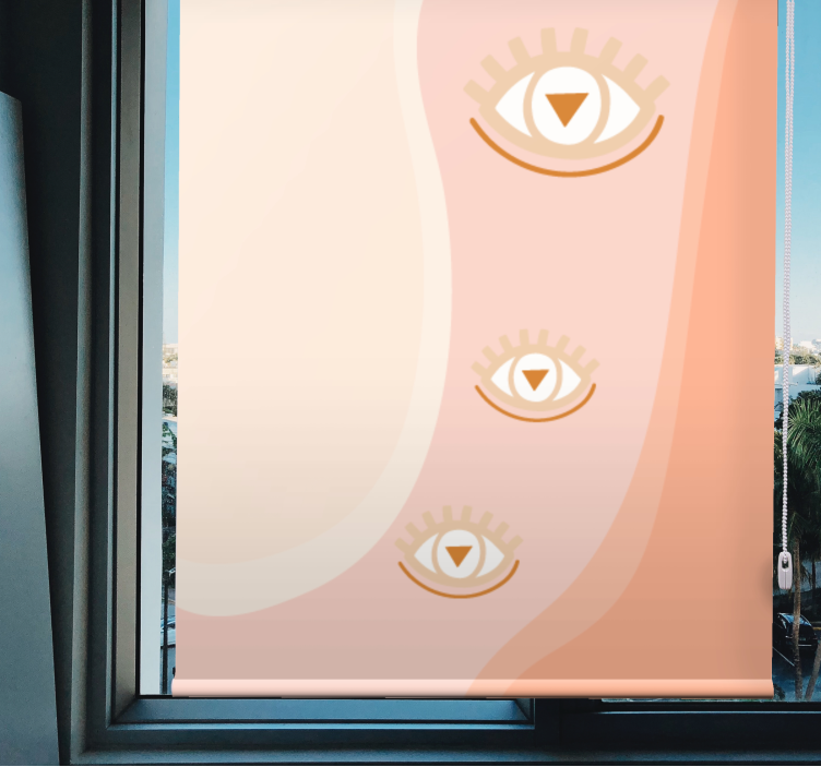 Akys švelniomis bangomis Roletai originalus - „Tenstickers“