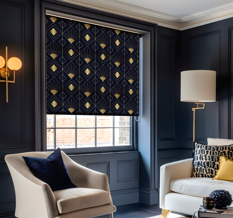 Art déco stilius Roletai elegantiškas - „Tenstickers“