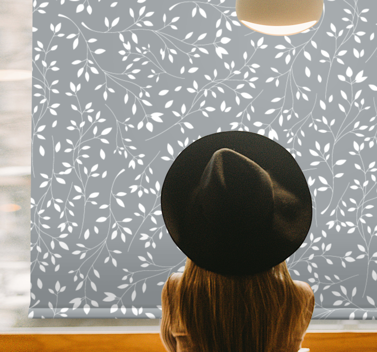 Augalai piešia rašto gėles ir sodina roletai - „Tenstickers“