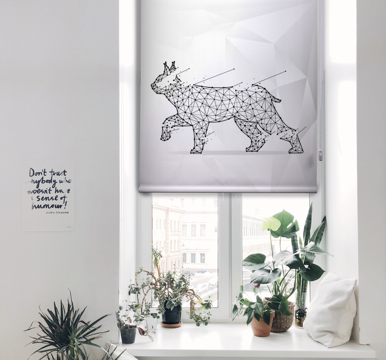 Daugiakampė katė įvairių gyvūnų roletai - „Tenstickers“