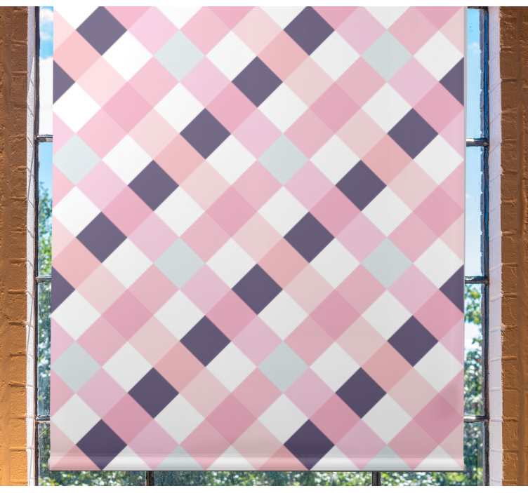 Deimantinio rašto harmonija Roletai modernus - „Tenstickers“