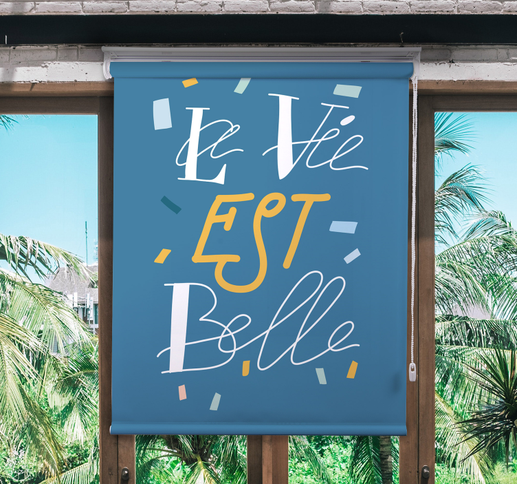 Elegantiškas tekstas pagrindinis miegamasis roletai - „Tenstickers“