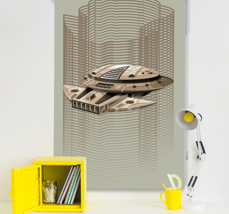 Erdvėlaivio geek roletai - „Tenstickers“