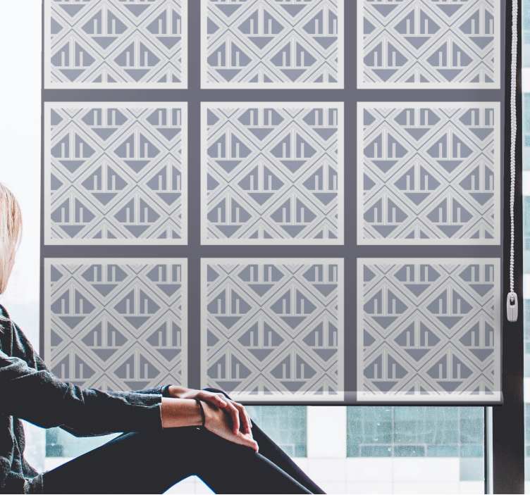 Geometrinių raštų pjūviai Roletai modernus - „Tenstickers“