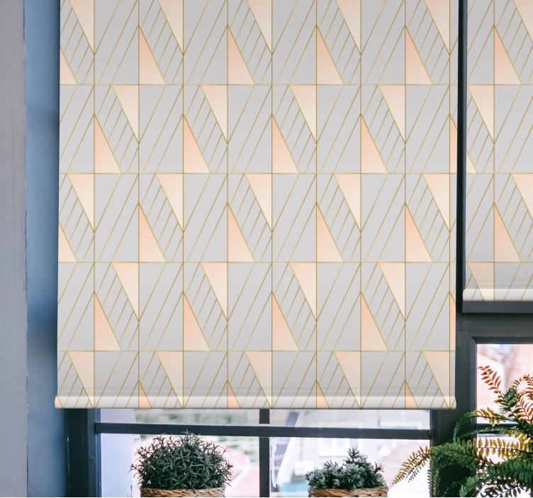 Gometrinių raštų linijos Roletai modernus - „Tenstickers“