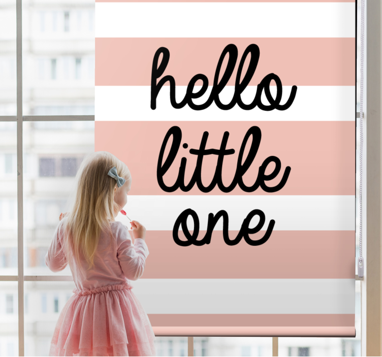 hello little one Roletai su tekstu - „Tenstickers“