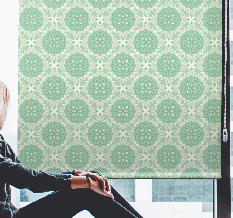 įmantrūs botaniniai motyvai Roletai daugiau gėlių ir augalų - „Tenstickers“