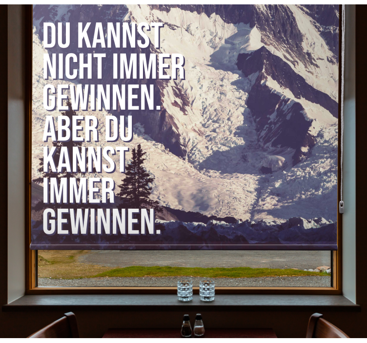 Immer gewinnen kalnų viršūnės Roletai biuras - „Tenstickers“