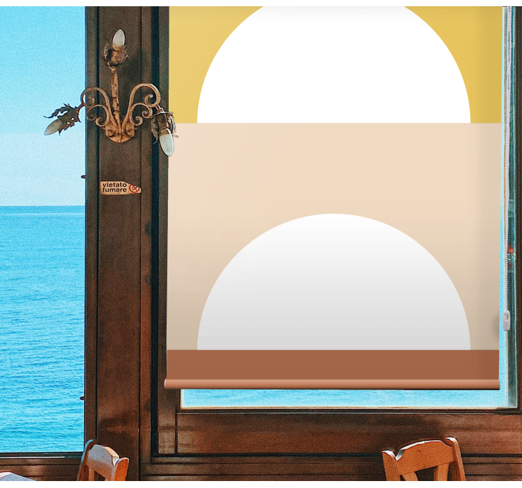 Kylančios saulės apskritimai Roletai modernus - „Tenstickers“