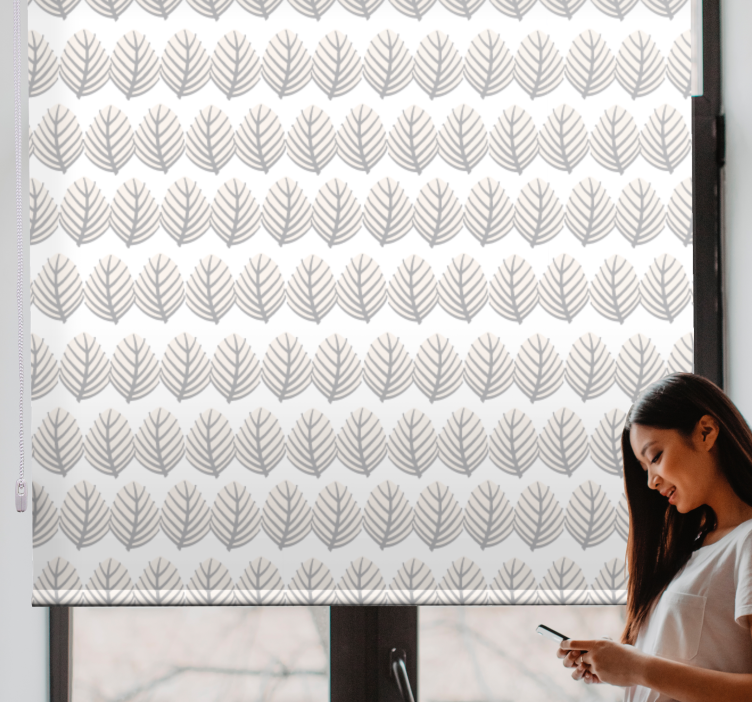 Lapijos motyvų išdėstymas Roletai gėlės ir augalai - „Tenstickers“