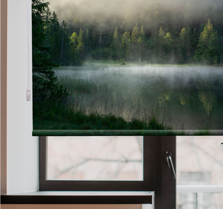 Miglotas miško atspindys Roletai medžiai - „Tenstickers“