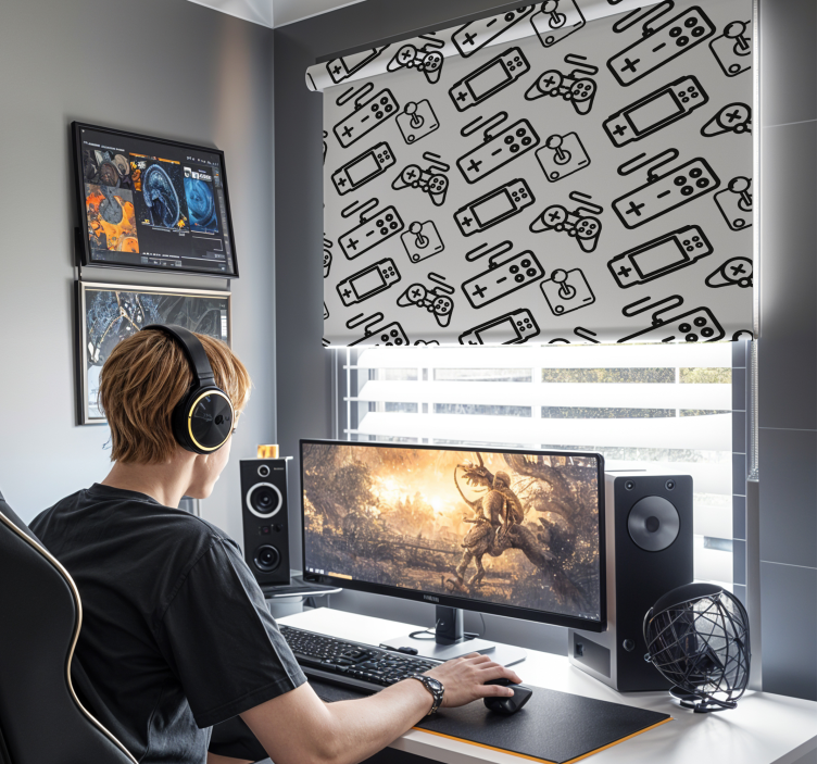 Minimalistiniai valdikliai Roletai moksiukas - „Tenstickers“