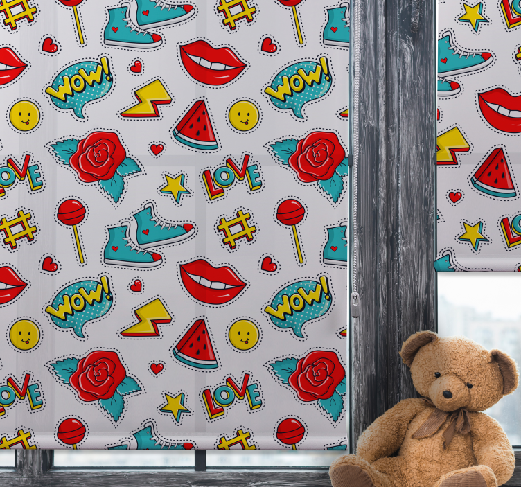 Popkultūros modeliai Roletai linksma - „Tenstickers“