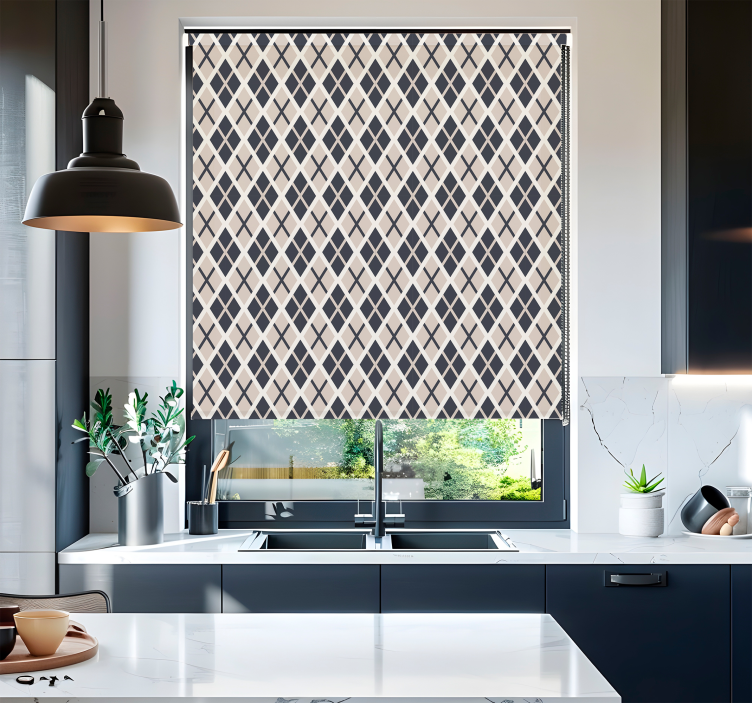 Rombų raštas Roletai šiaurietiškas - „Tenstickers“