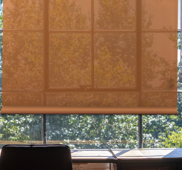 šiltas oranžinis atspalvis Roletai tekstūra ir raštas - „Tenstickers“