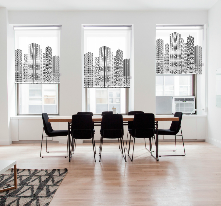 Skyline biuro originali žaliuze - „Tenstickers“