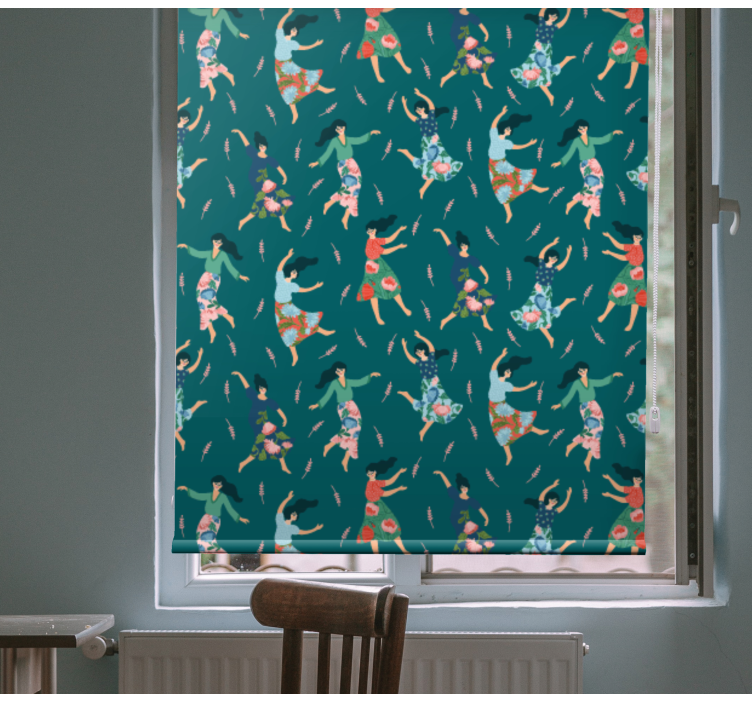 šokančių moterų modelis Roletai originalus - „Tenstickers“