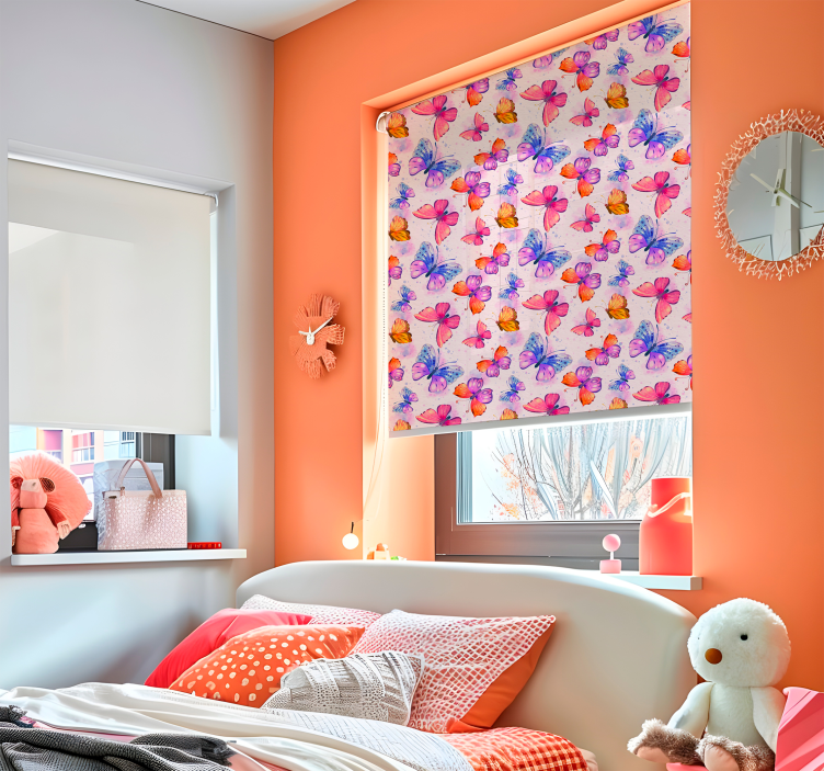 Spalvinga akvarelė Roletai drugelis - „Tenstickers“