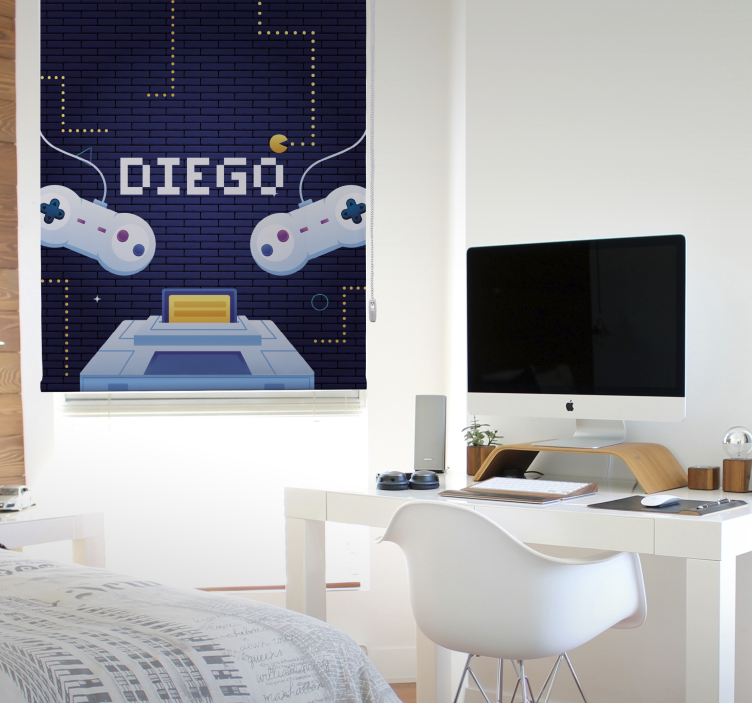 Vaizdo žaidimų pasirinktinis atspausdintas lango atspalvis - „Tenstickers“