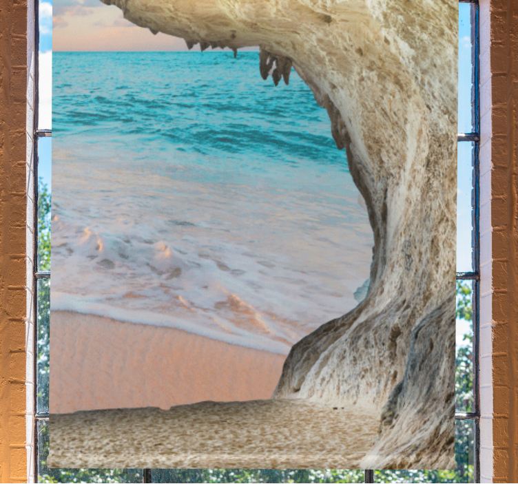 Urvo paplūdimio vaizdas Roletai kitos žaliuzės - „Tenstickers“