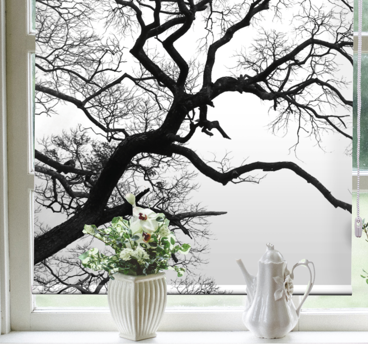 Vienos medienos šakos plyšimo žaliuzių dažymas - „Tenstickers“