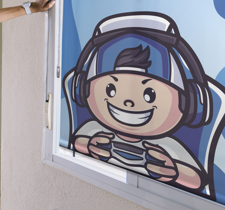 Linksmas charakteris Roletai moksiukas - „Tenstickers“