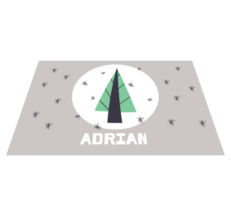 Personalizuotos eglutės kalėdinės vietos - „Tenstickers“