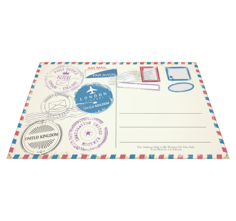 Stalo padėkliukai kelionių antspaudų kolekcijai - „Tenstickers“