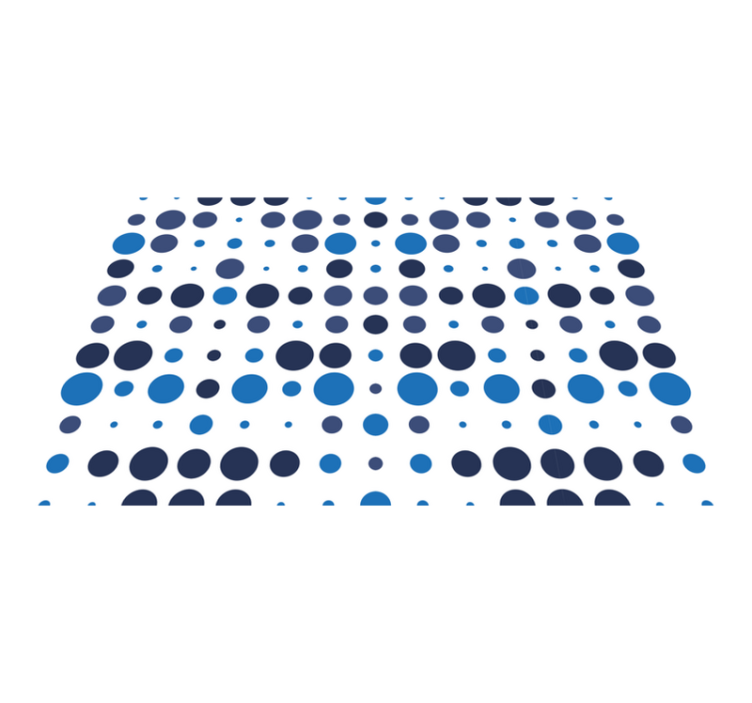 Tekstūruoti stalo padėkliukai su apskritimų raštu - „Tenstickers“