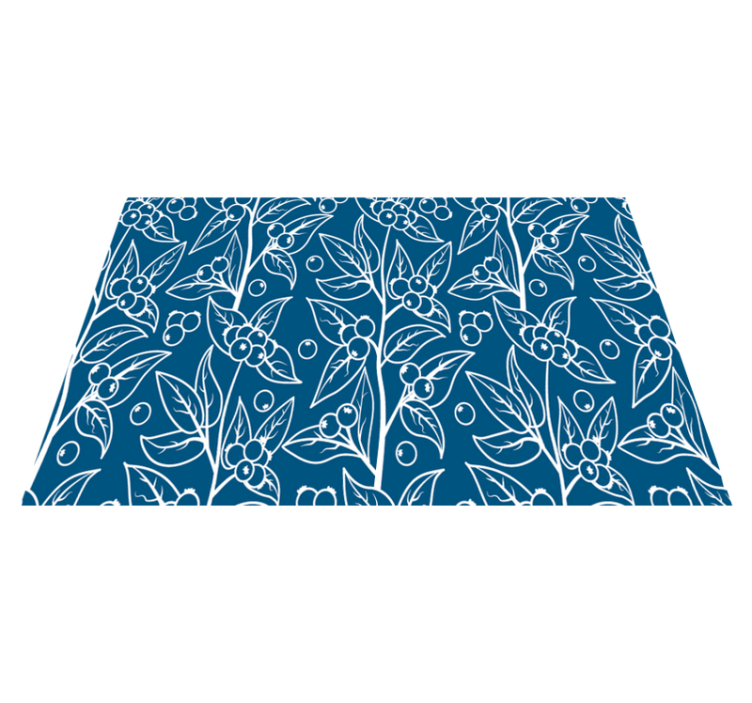 Subtilus gėlių raštas tekstūruotas stalo padekliukai - „Tenstickers“