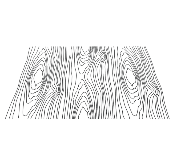 Tekstūruoti stalo padėkliukai medžio rašto. - „Tenstickers“