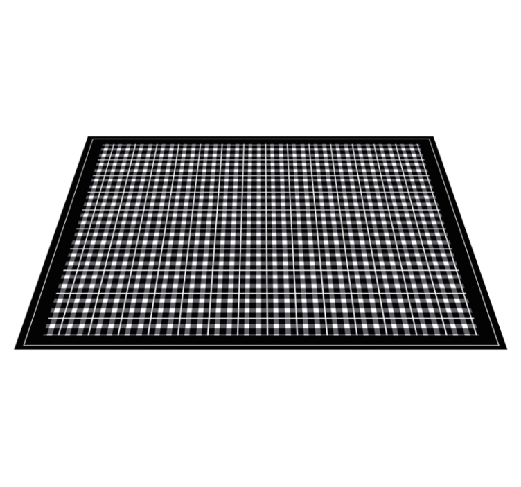 Tekstūruoti stalo padėkliukai su langeliais - „Tenstickers“