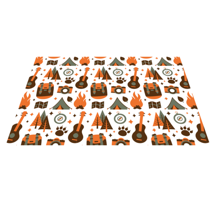 Vaikiški stalo padėklai kempingo nuotykiams - „Tenstickers“