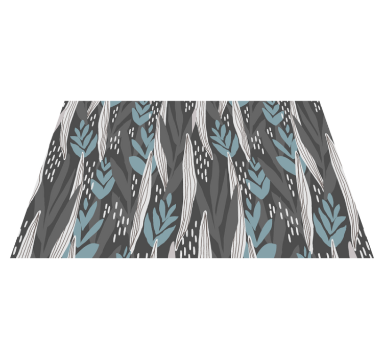 Tekstūruoti stalo padėkliukai lapų koncepcija - „Tenstickers“