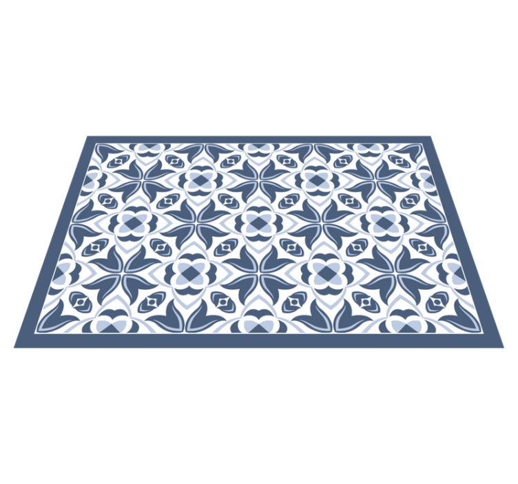 Tekstūruoti stalo padėkliukai su rafinuotu augalų motyvu - „Tenstickers“