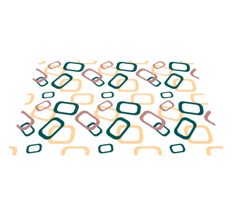 Abstrakčių netaisyklingų formų originalūs padėkliukai - „Tenstickers“