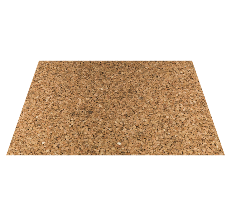 Kamštienos tekstūros staltiesės padėkliukai su tekstūromis - „Tenstickers“