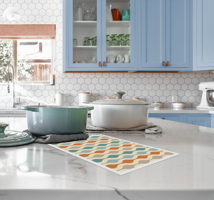 Banguotos spalvos raštas modernus stalo padekliukai - „Tenstickers“