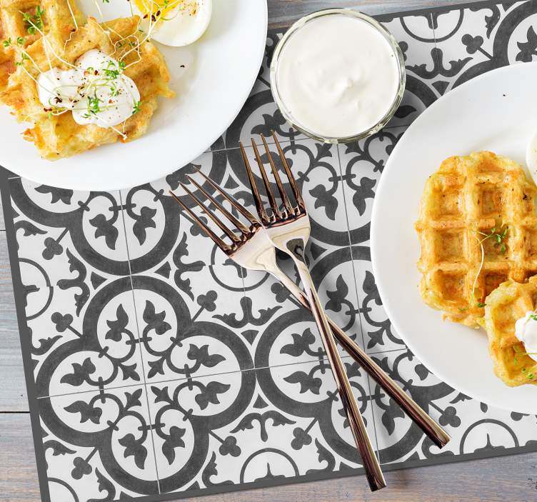 Dekoratyvinės cementinės plytelės namų placematai - „Tenstickers“