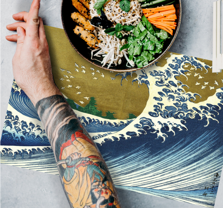 Kaijo no fuji stalo padėkliukai - „Tenstickers“