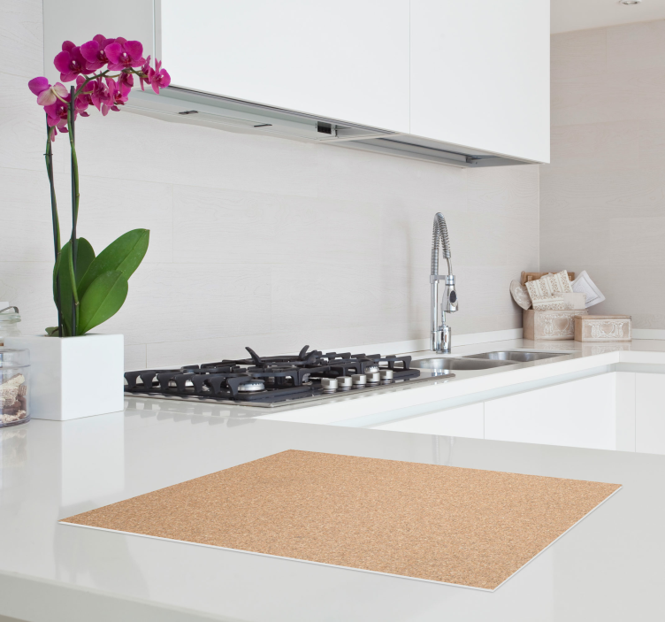 Kamštienos įvaizdžio staltiesės padėkliukai su faktūromis - „Tenstickers“