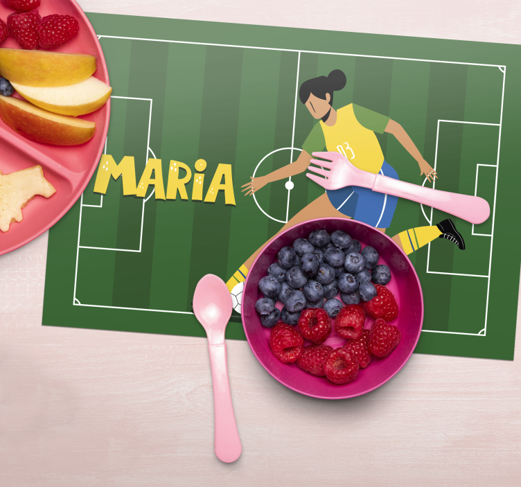 Mergaičių futbolininkės individualūs padėkliukai - „Tenstickers“